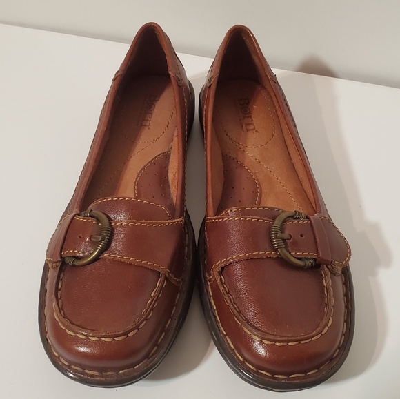 born stellar leather penny loafer